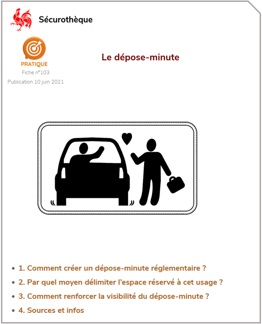 Le dépose-minute